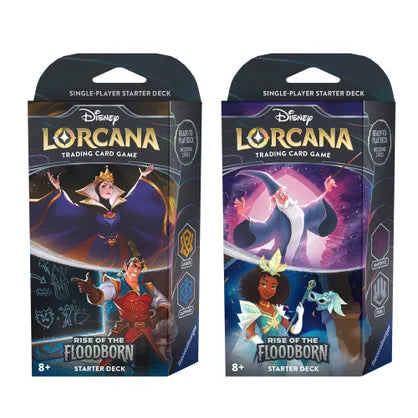 Disney Lorcana: Rise of the Floodborn Starter Deck [Set of 2] - Rise of the Floodborn