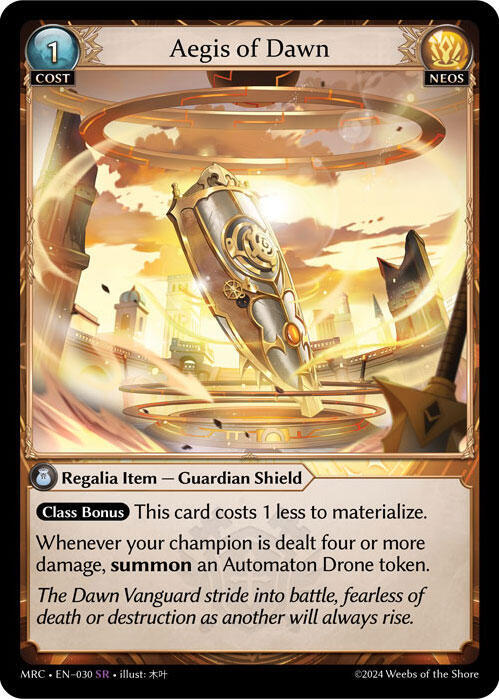 Aegis of Dawn - Mercurial Heart (MRC)