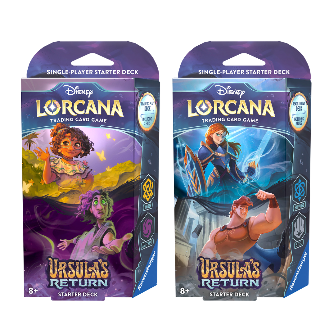 Disney Lorcana: Ursula's Return Starter Deck [Set of 2] - Ursula's Return