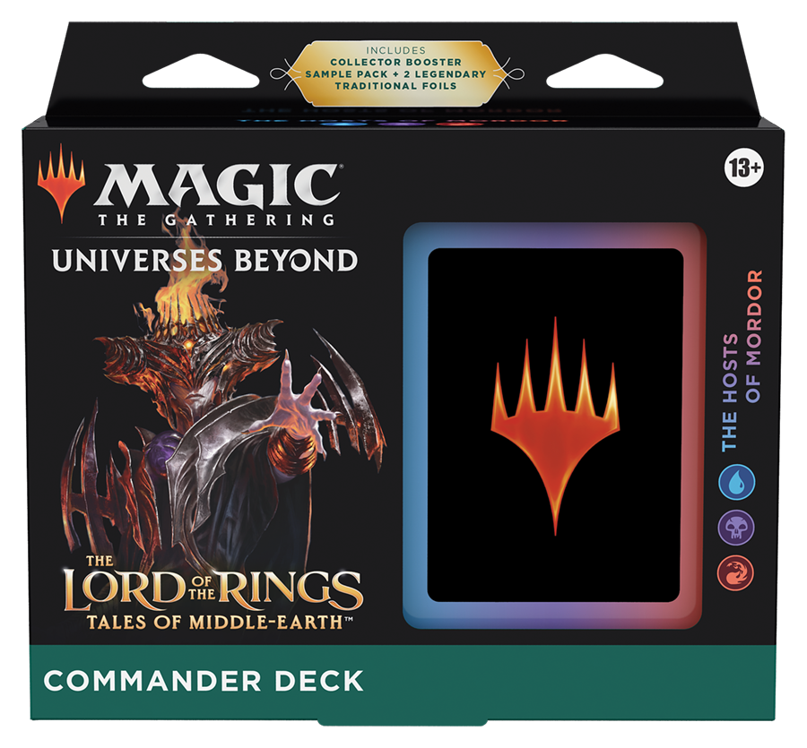 The Lord of the Rings: Tales of Middle-earth Commander Deck - The Hosts of Mordor -
